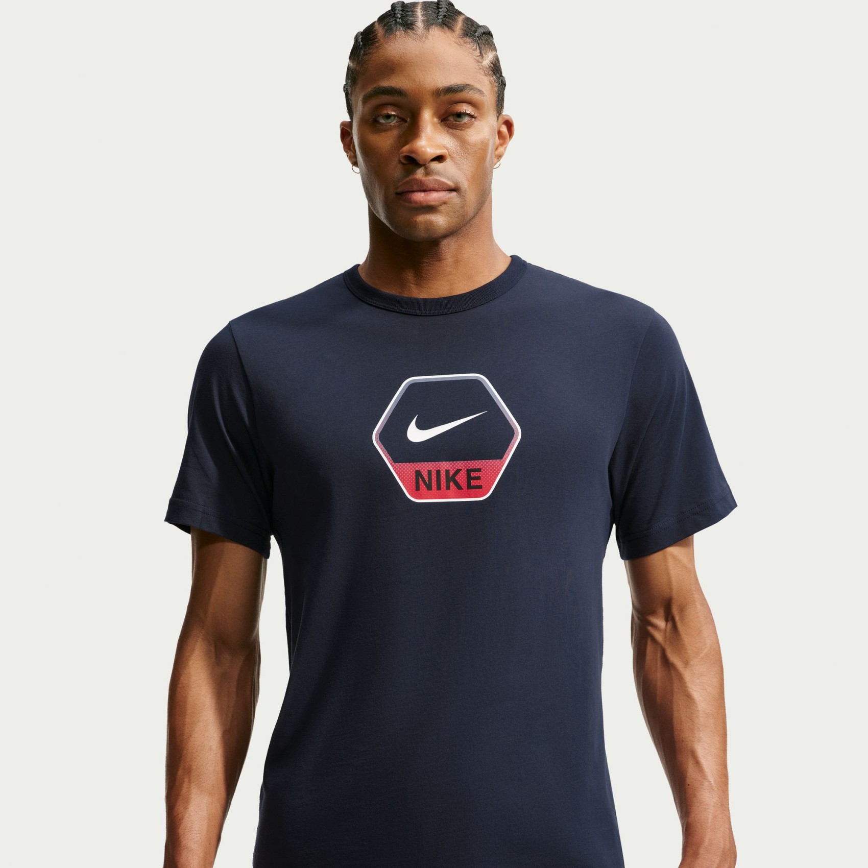 Classic Ss Gfx Tee Erkek Mavi Tişört