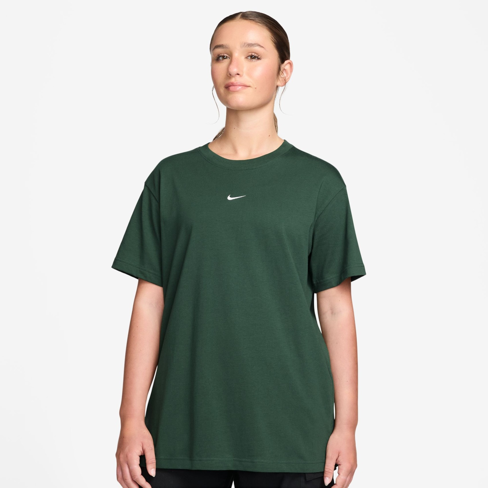 Classic Ss Tee Kadın Yeşil Tişört