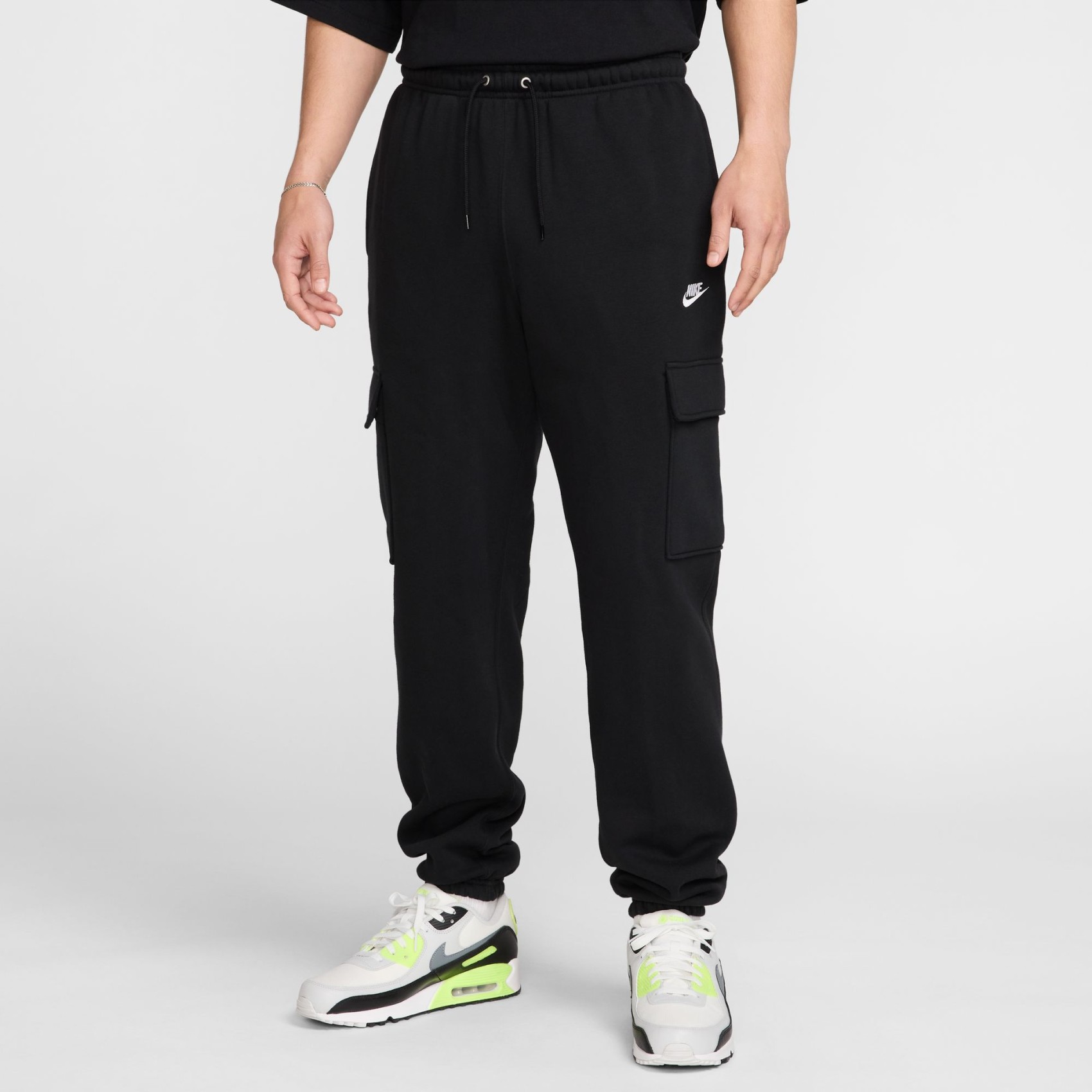 Club BB Cargo Pant Erkek Siyah Eşofman Altı