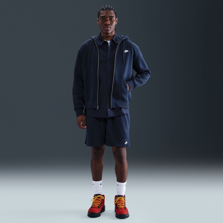 Nike Club Flow FT Short Erkek Lacivert Şort FN3520-451