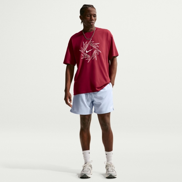 メンズウェア Electric clubhaus Nike Club Flow Short Erkek Mavi Şort FN3307-407