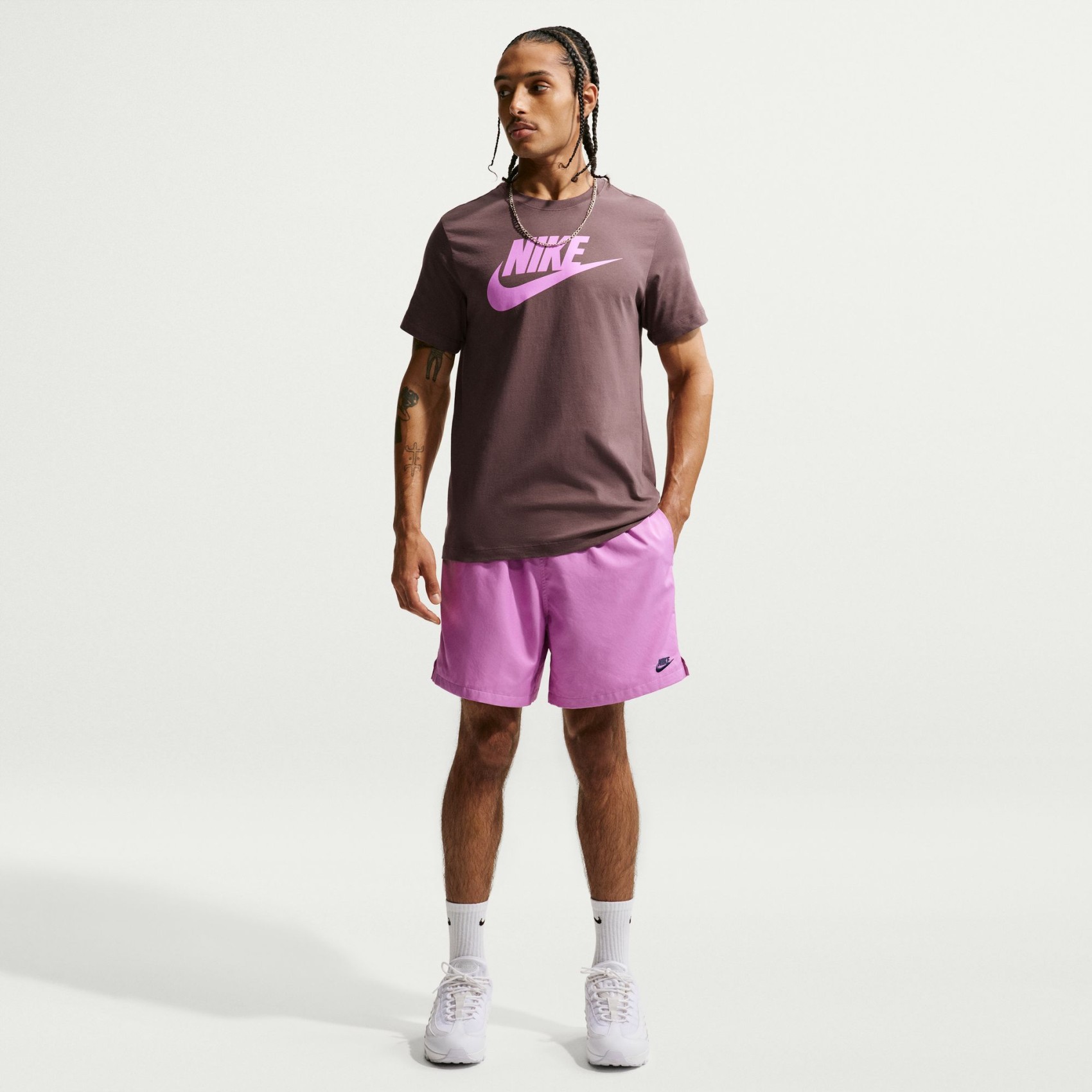 Club Flow Short Erkek Mor Şort