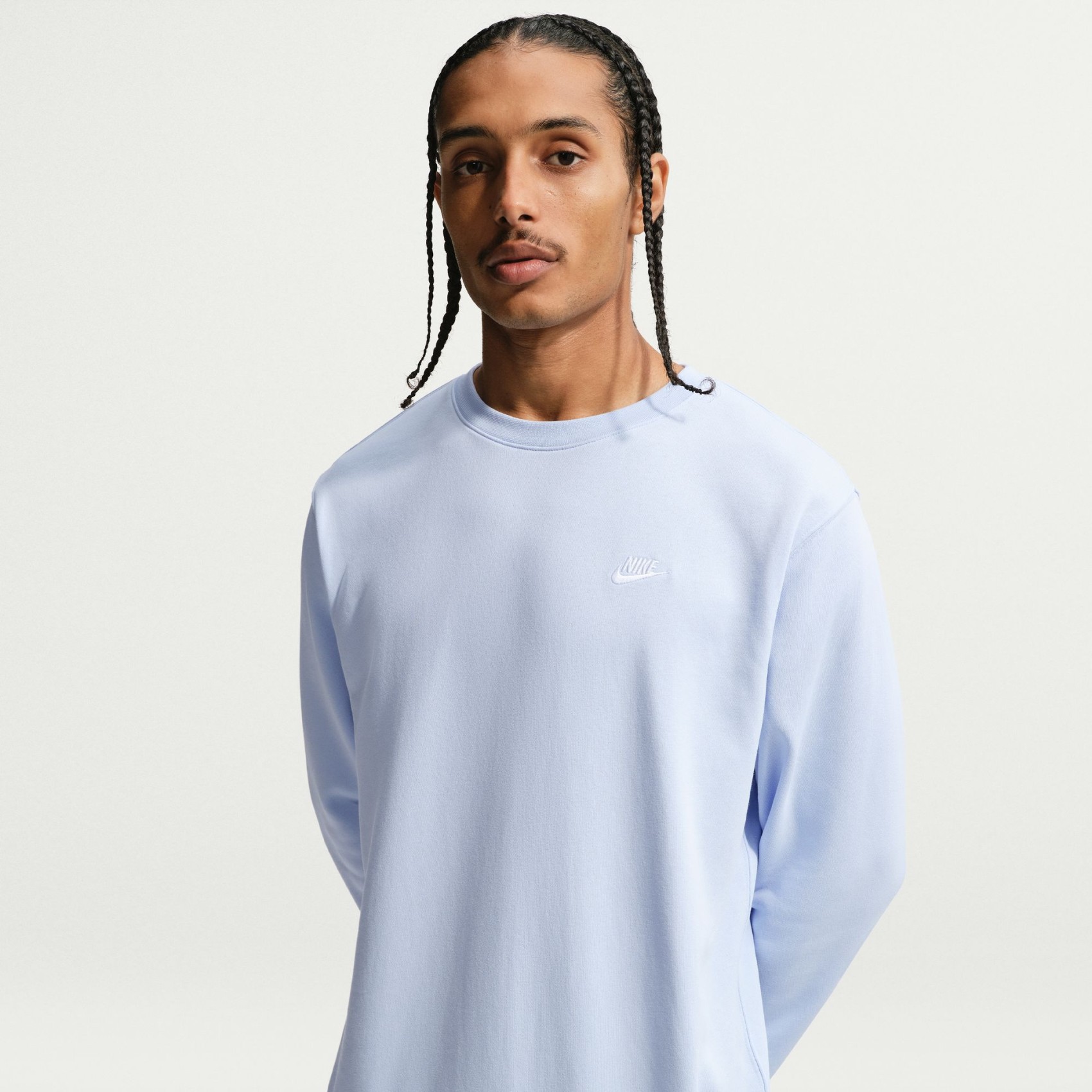 Club Ft Crew Erkek Mavi Sweatshirt
