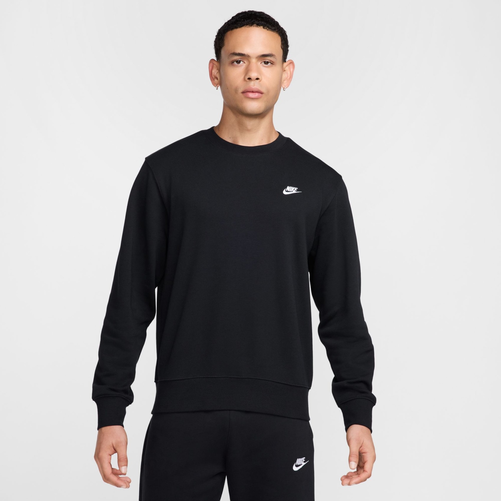 Club Ft Crew Erkek Siyah Sweatshirt