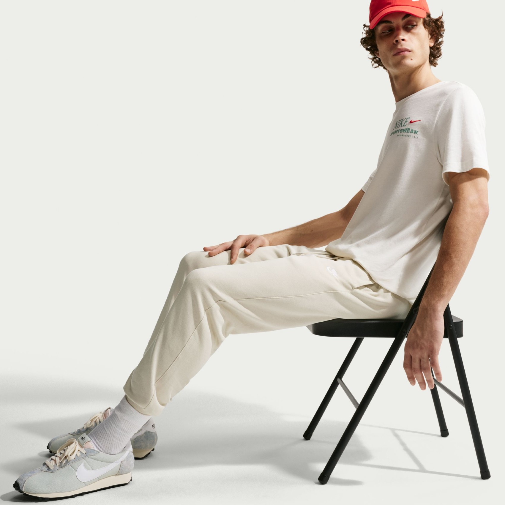 Club Ft Jogger Erkek Bej Eşofman Altı