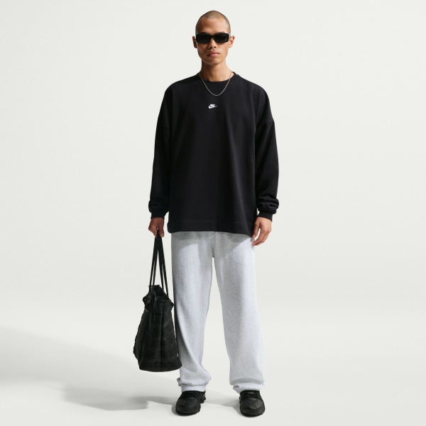 Nike Club Ft Os Crew Erkek Siyah Sweatshirt IF0747-010