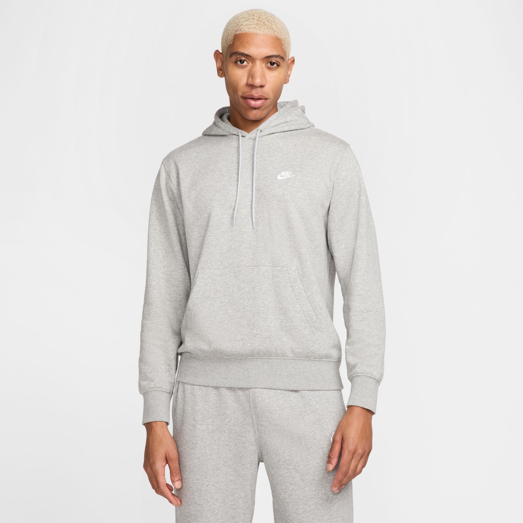 Club FT Po Hoodie Erkek Gri Sweatshirt