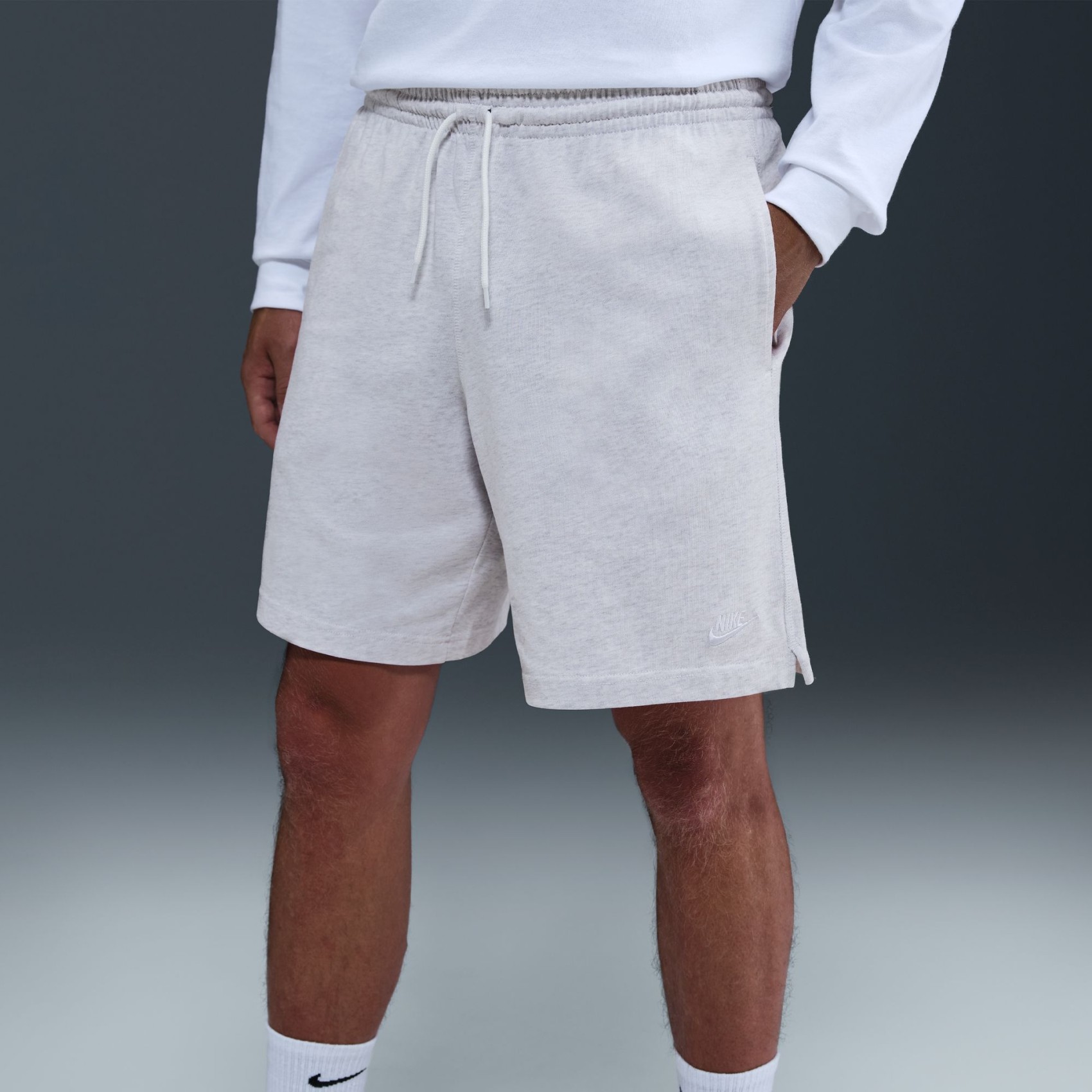 Club Knit Short Erkek Gri Şort