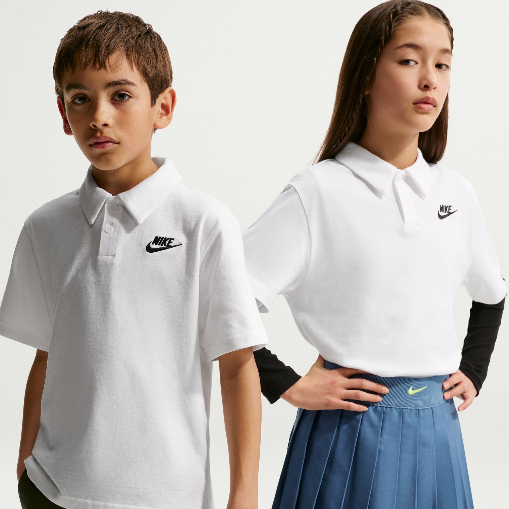 Club Knit Ss Polo Çocuk Beyaz Tişört
