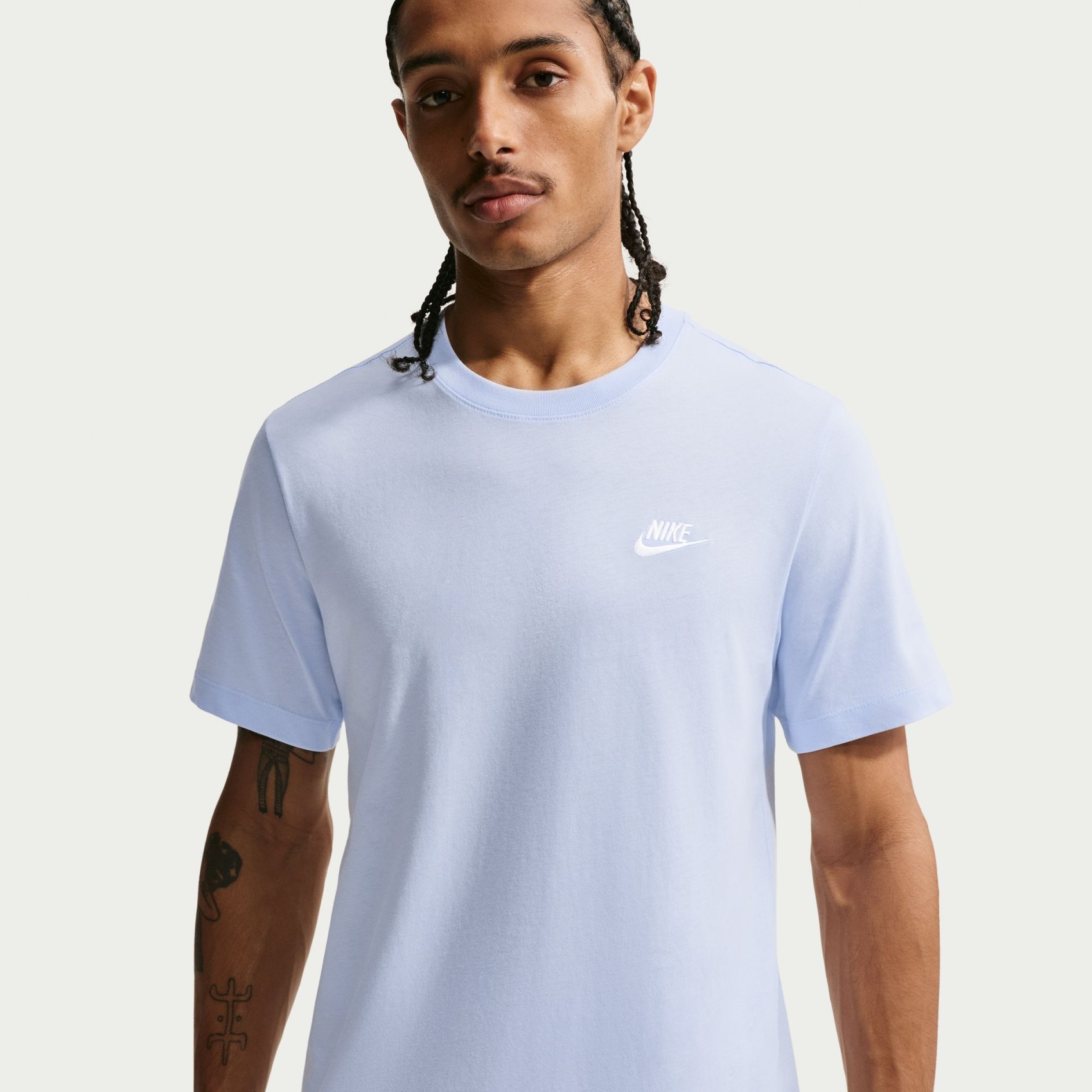 Club Tee Erkek Mavi Tişört
