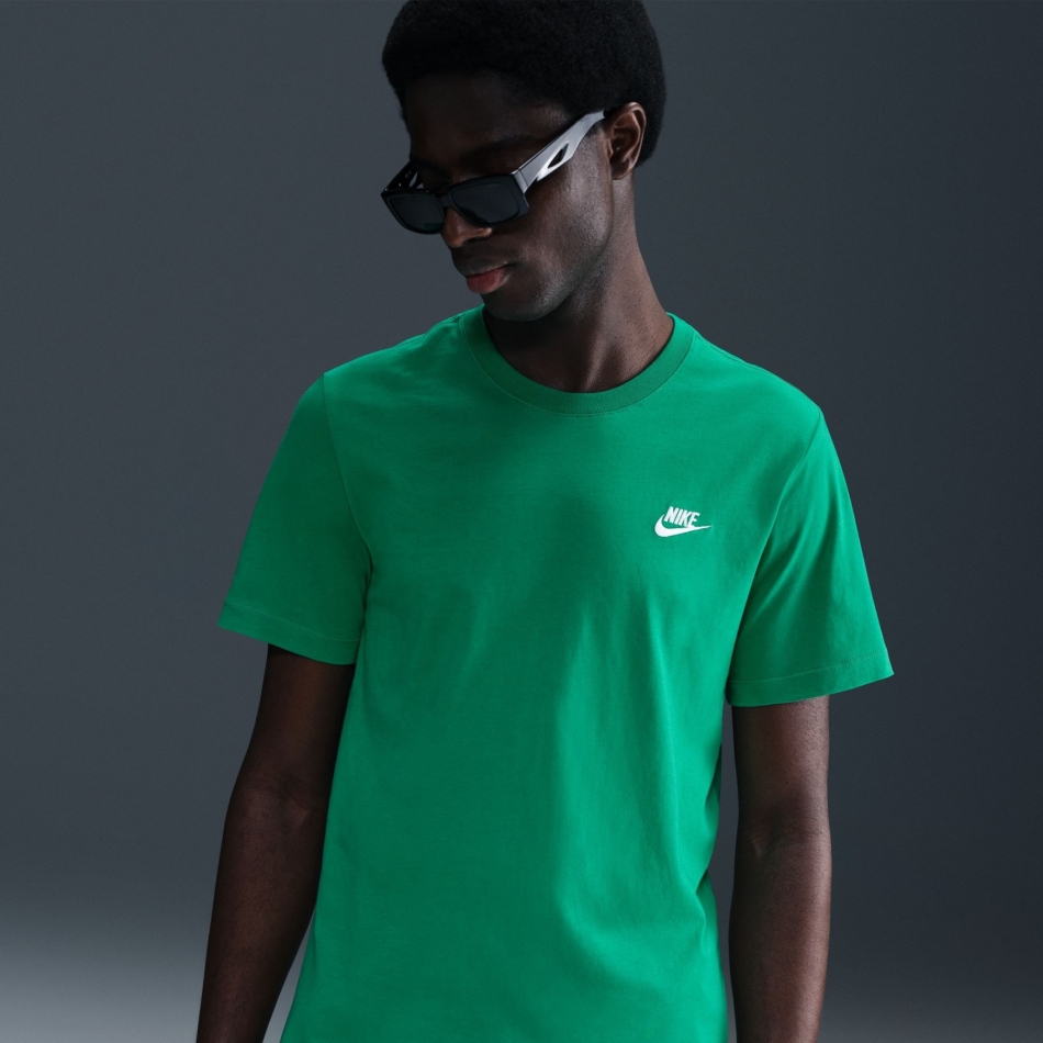 Nike Club Tee Erkek Yeşil Tişört AR4997-324