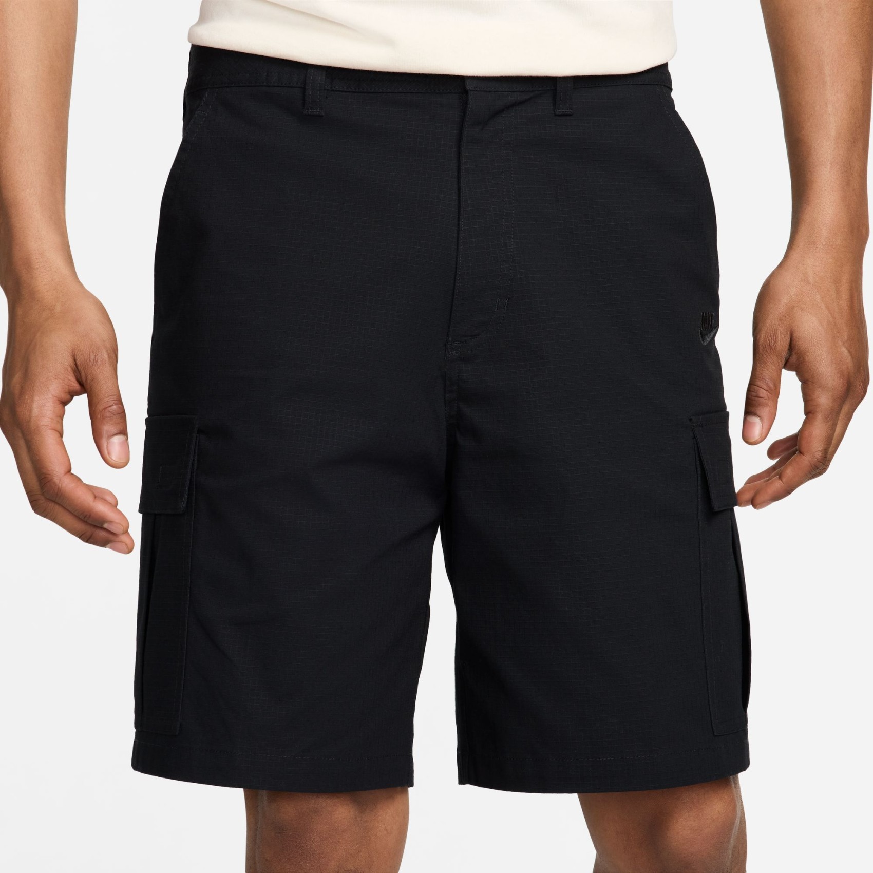 Club Woven Cargo Short Erkek Siyah Şort