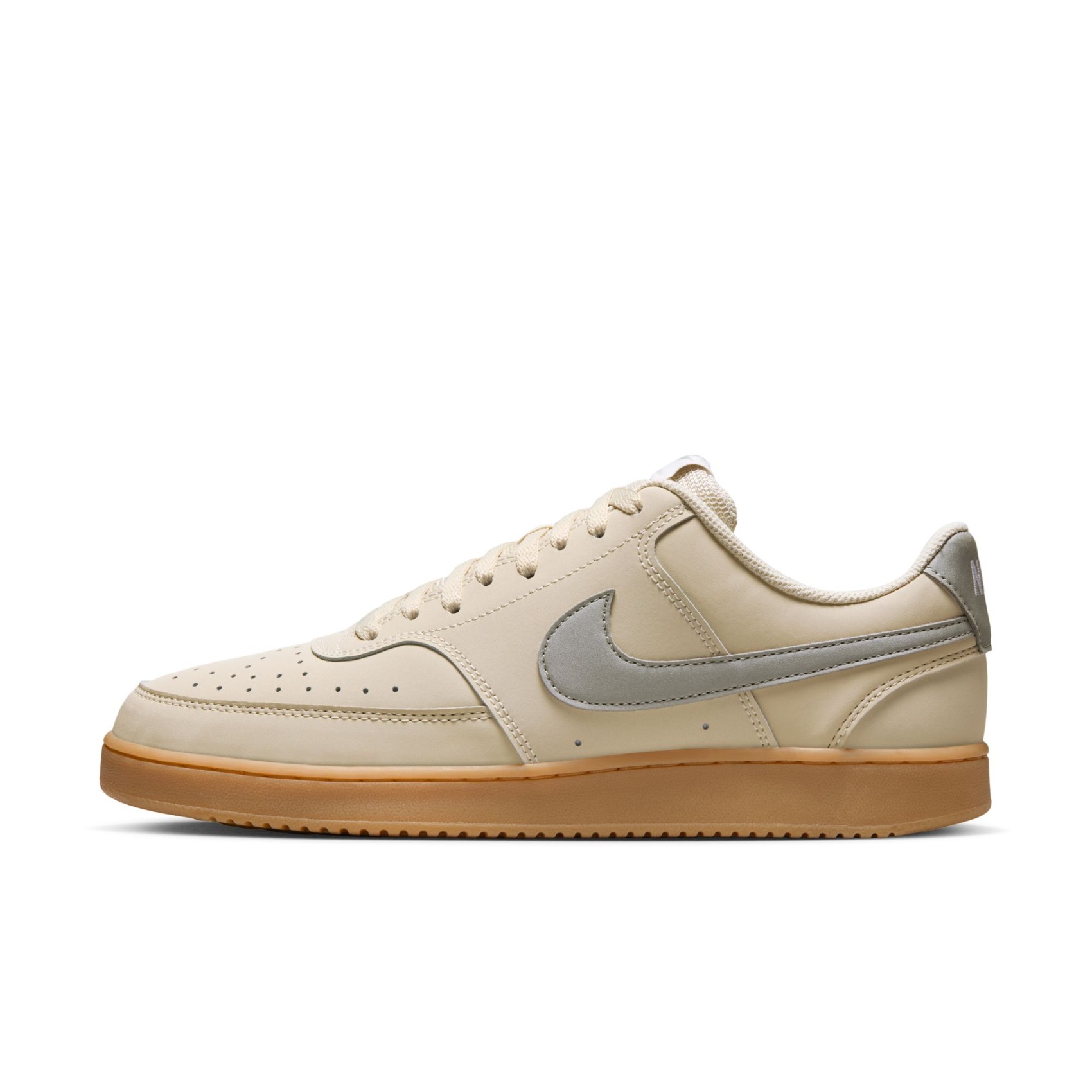 Court Vision Low Erkek Kahverengi Sneaker Ayakkabı
