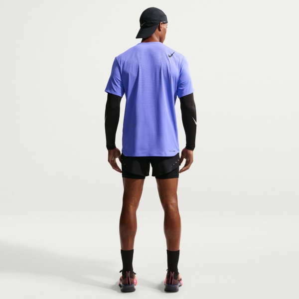 Nike Dri-FIT ADV AeroSwift Ss Top Erkek Mor Tişört HJ3377-570