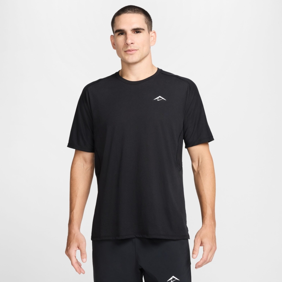 Nike Dri-FIT ADV Solar Chase SS Erkek Siyah Tişört HJ3580-010