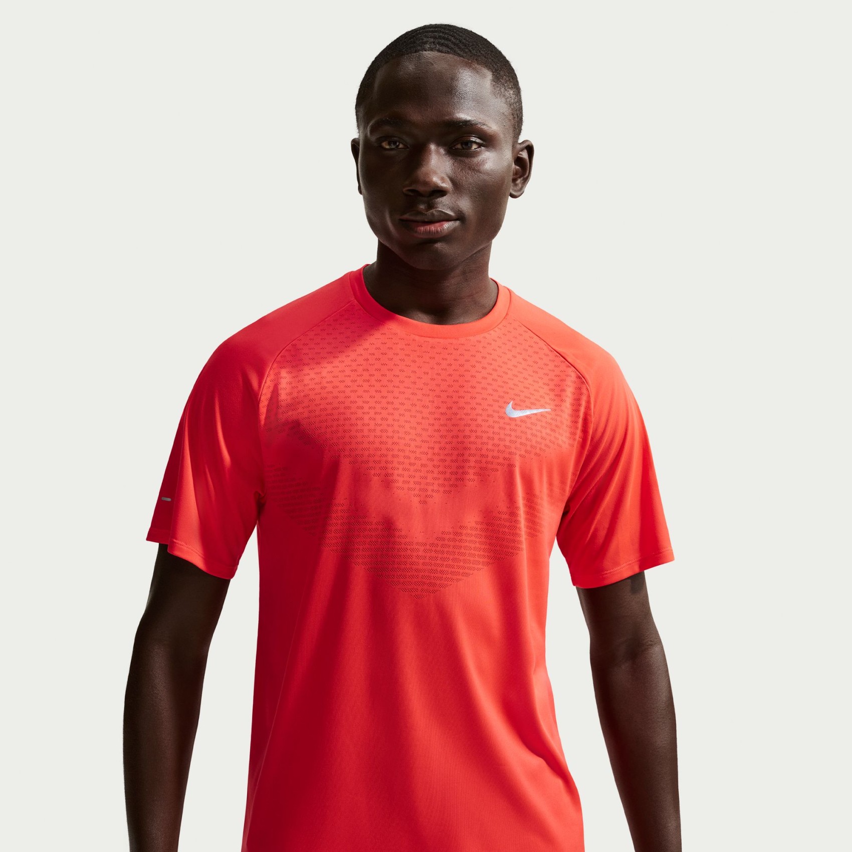 Dri-FIT ADV Stride Ss Top Erkek Kırmızı Tişört