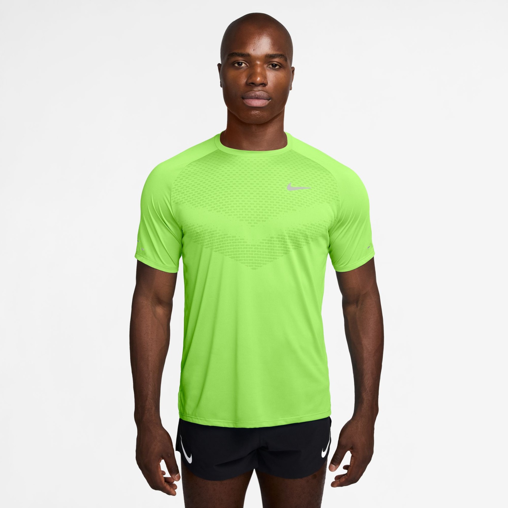 Dri-FIT ADV Stride Ss Top Erkek Yeşil Tişört