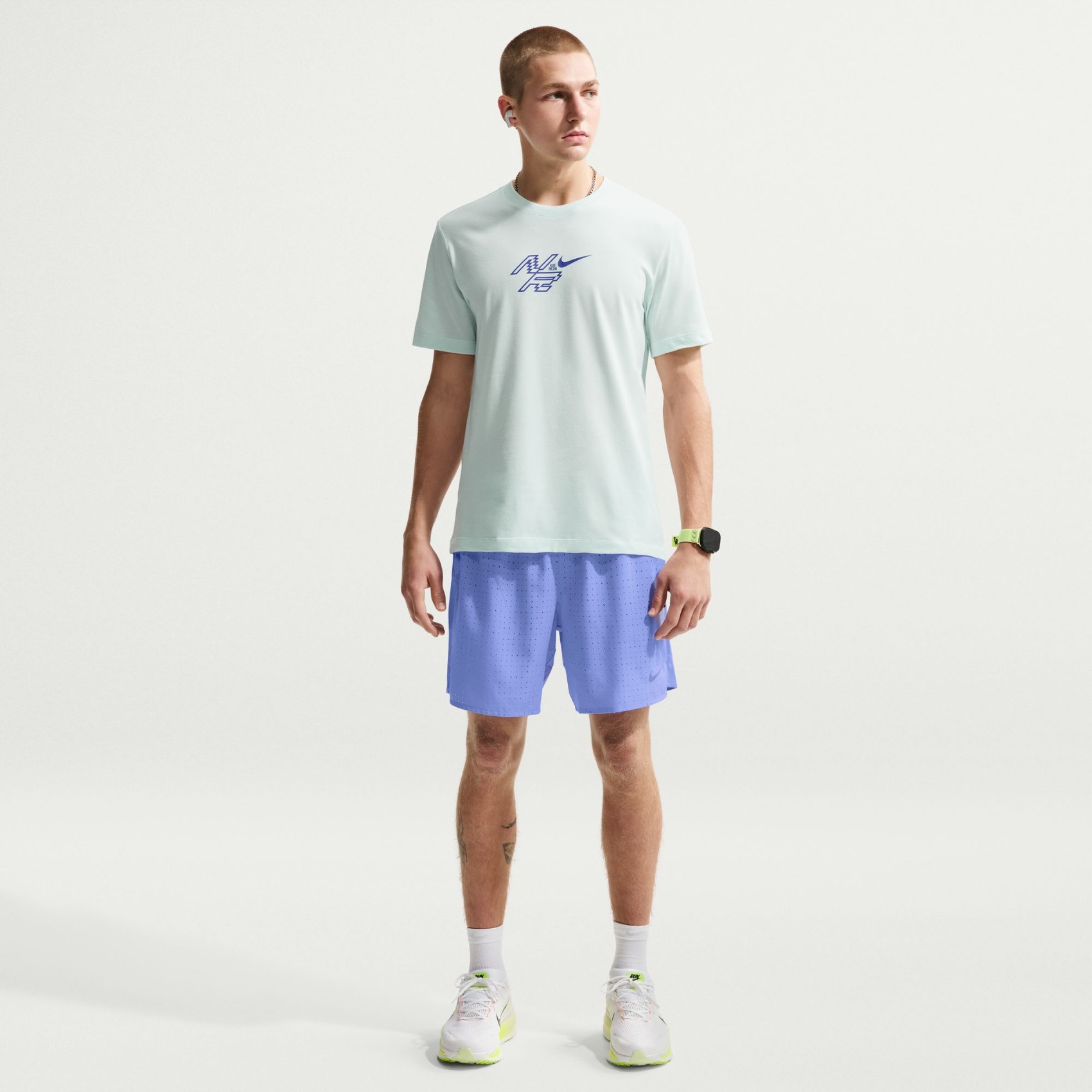 Dri-FIT Breathe Challenger 7" 2in1 Erkek Mavi Şort