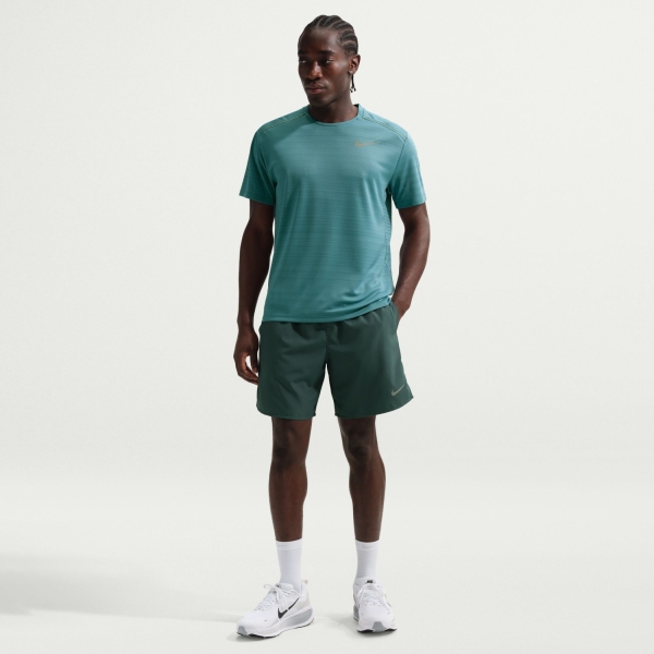 Nike Dri-FIT Challenger 7Bf Short Erkek Yeşil Şort HJ5482-344