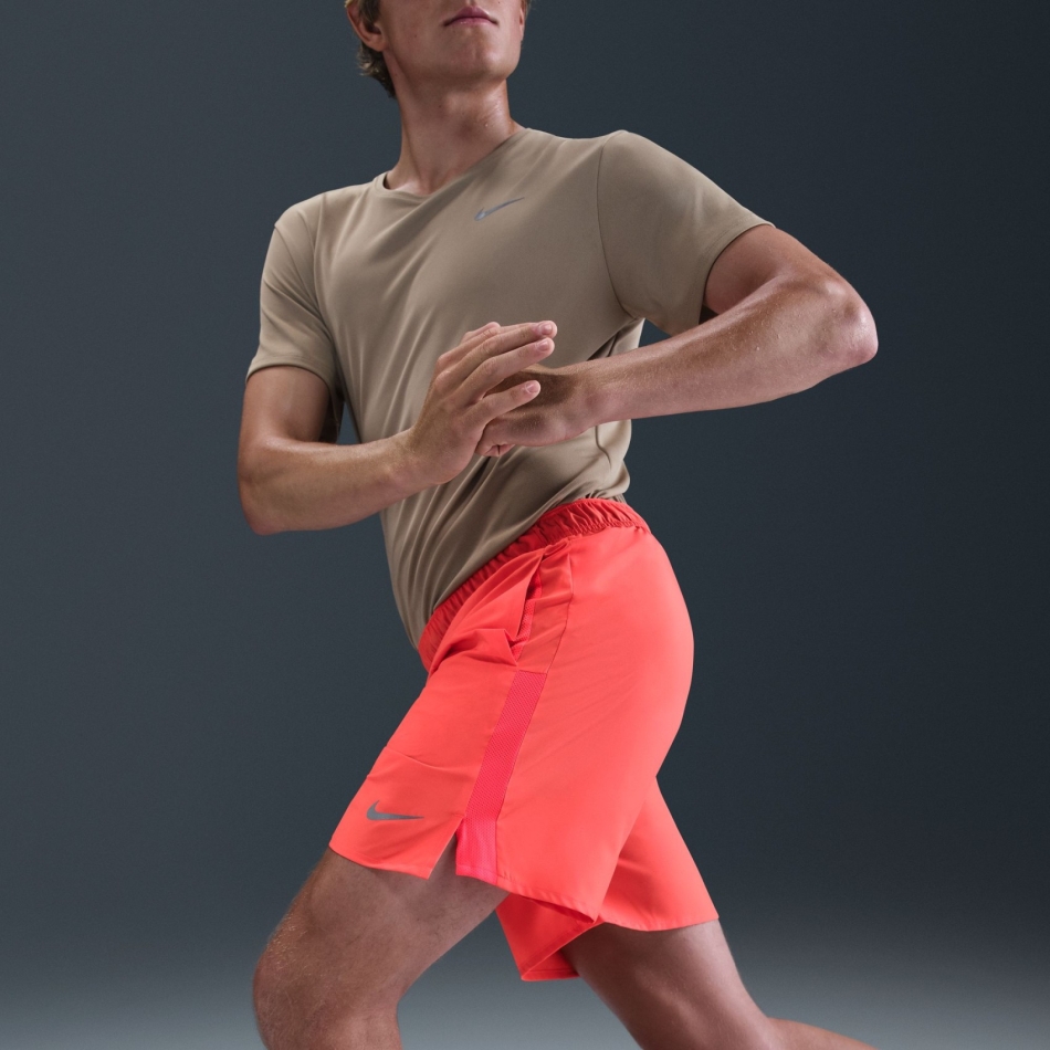 Nike Dri-FIT Challenger Short Erkek Turuncu Şort DV9359-635