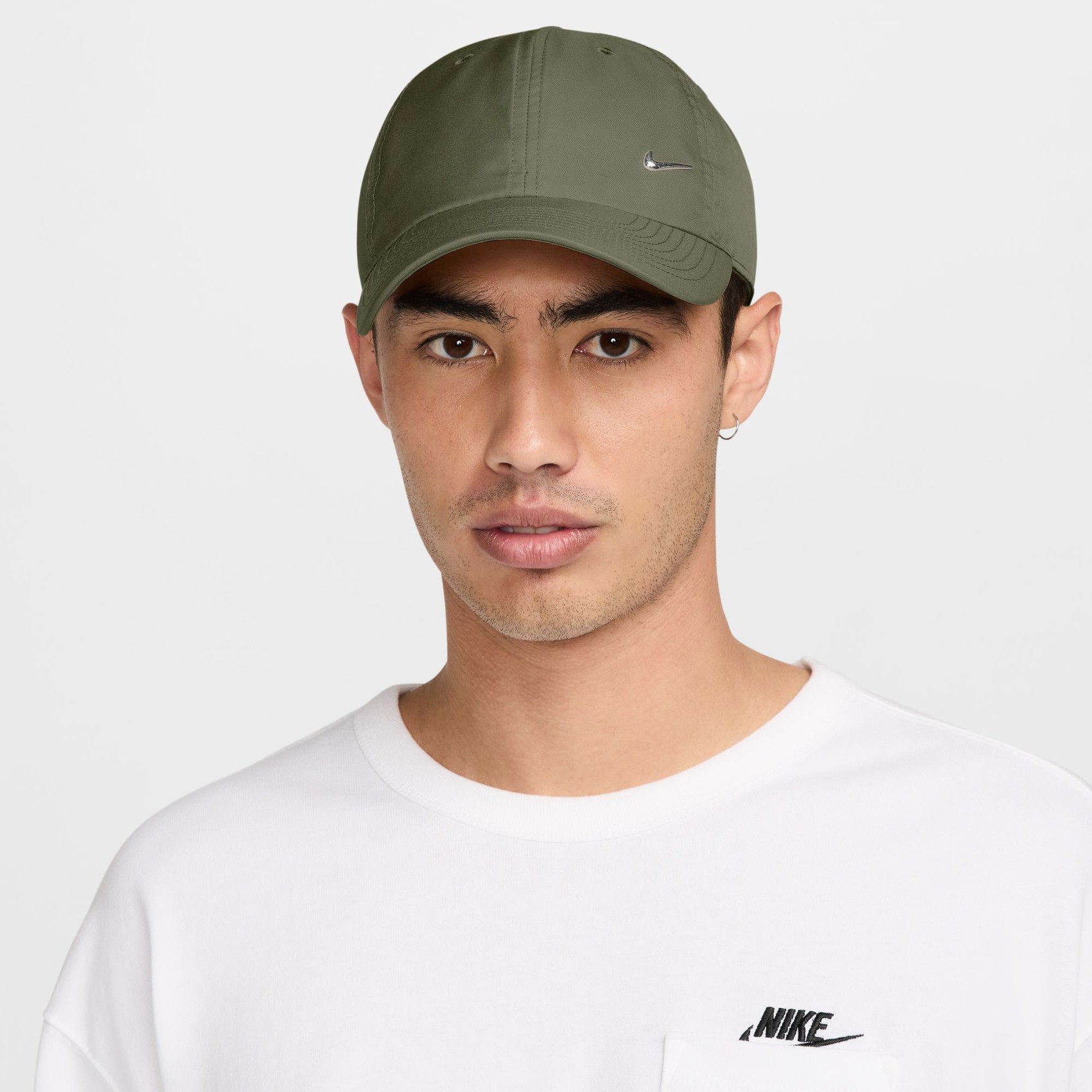 Dri-FIT Club Cap CB Metal Swoosh L Yeşil Şapka
