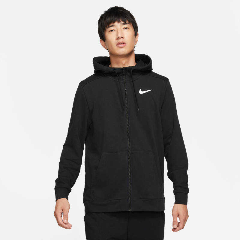 NIKE Dri-FIT Hoodie Full-Zip Fleece Erkek Sweatshirt
