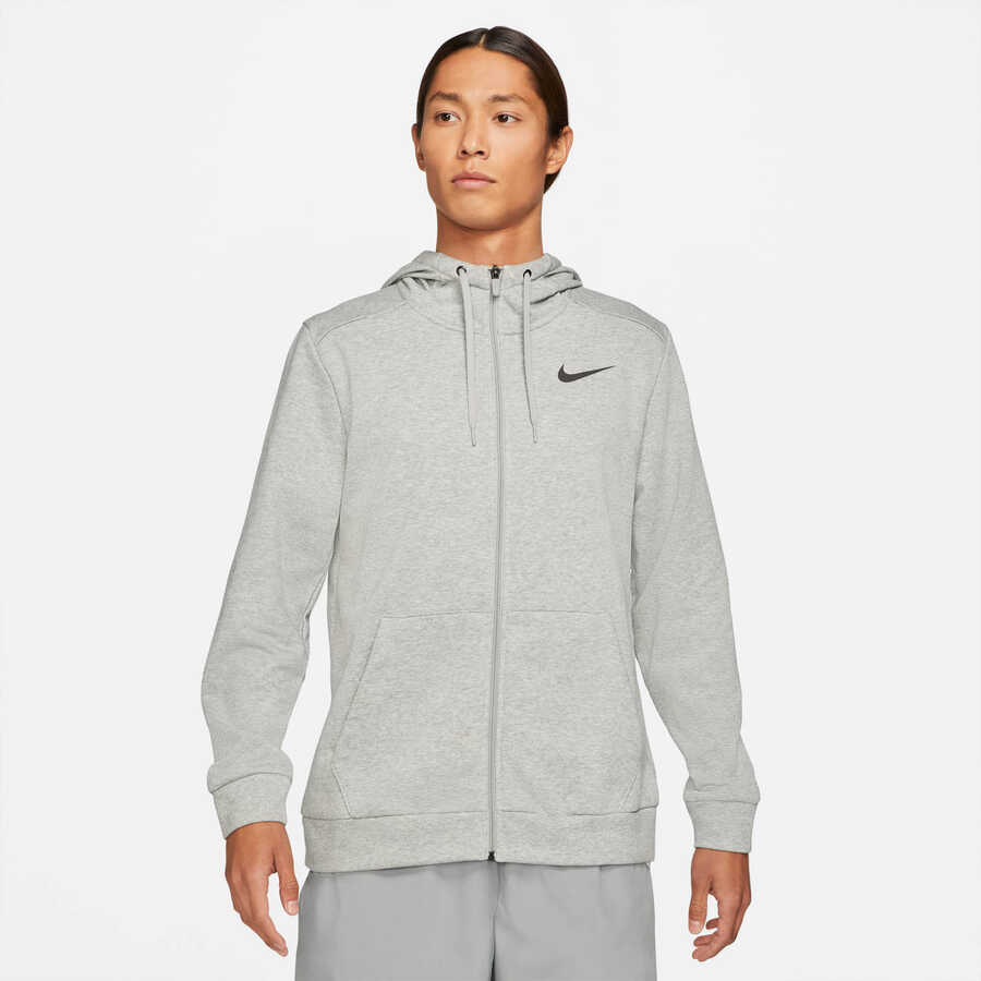 NIKE Dri-FIT Hoodie Full-Zip Fleece Erkek Sweatshirt