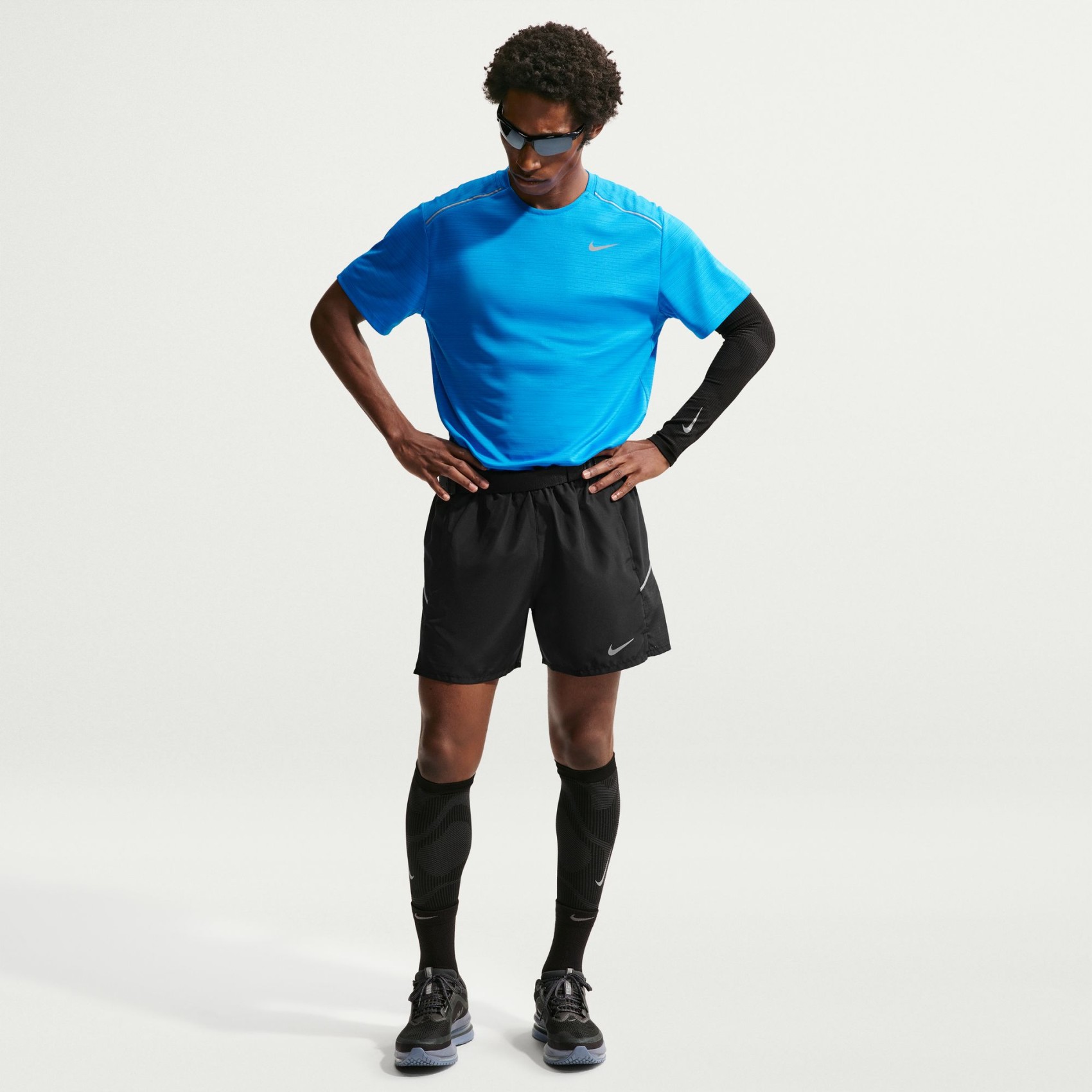 Dri-FIT Miler 5Bf Short Erkek Siyah Şort