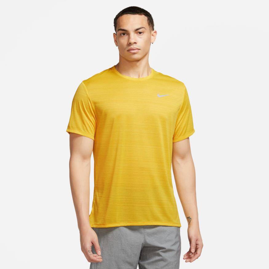 Nike dri fit miler orange cheap