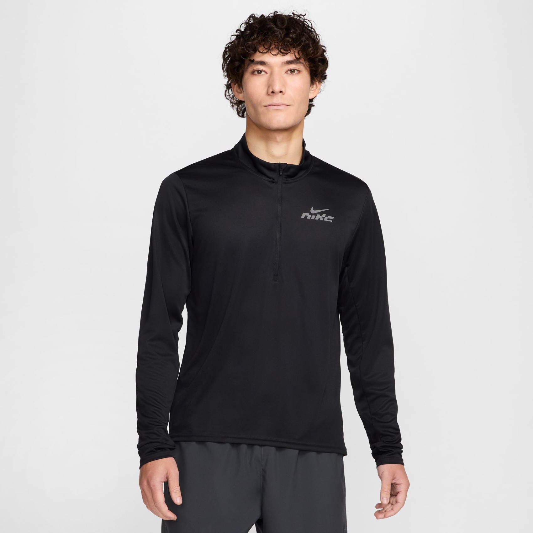 Dri-FIT Pacer Flash HZ Erkek Siyah Sweatshirt