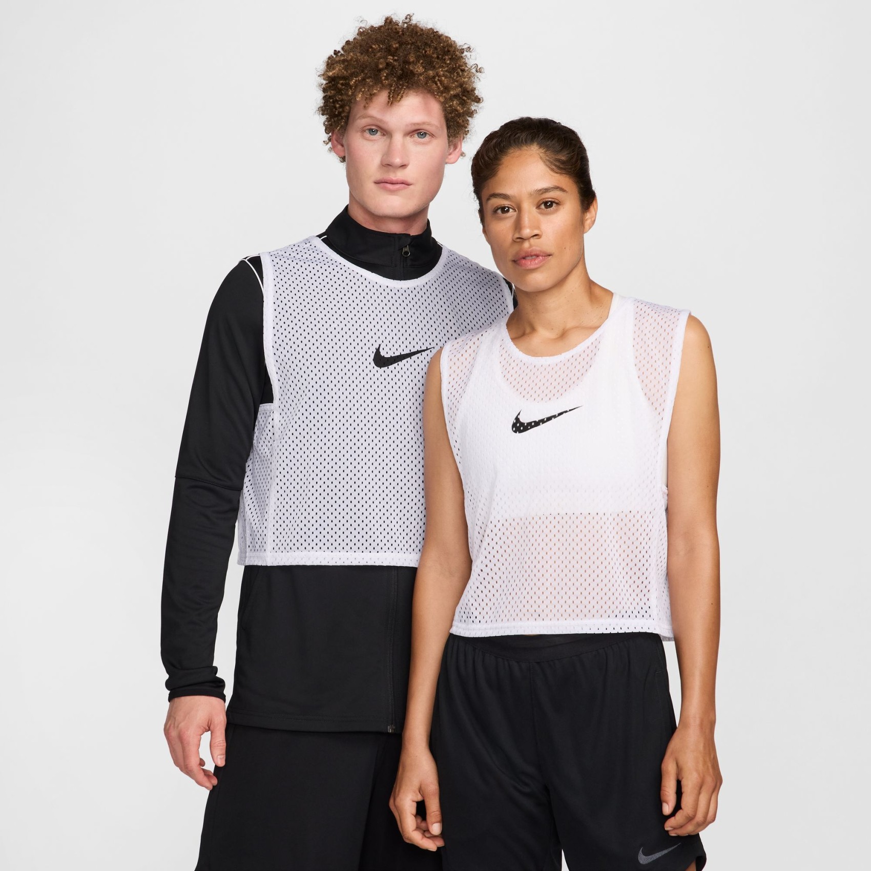 Dri-FIT Park Bib Beyaz Antrenman Yeleği