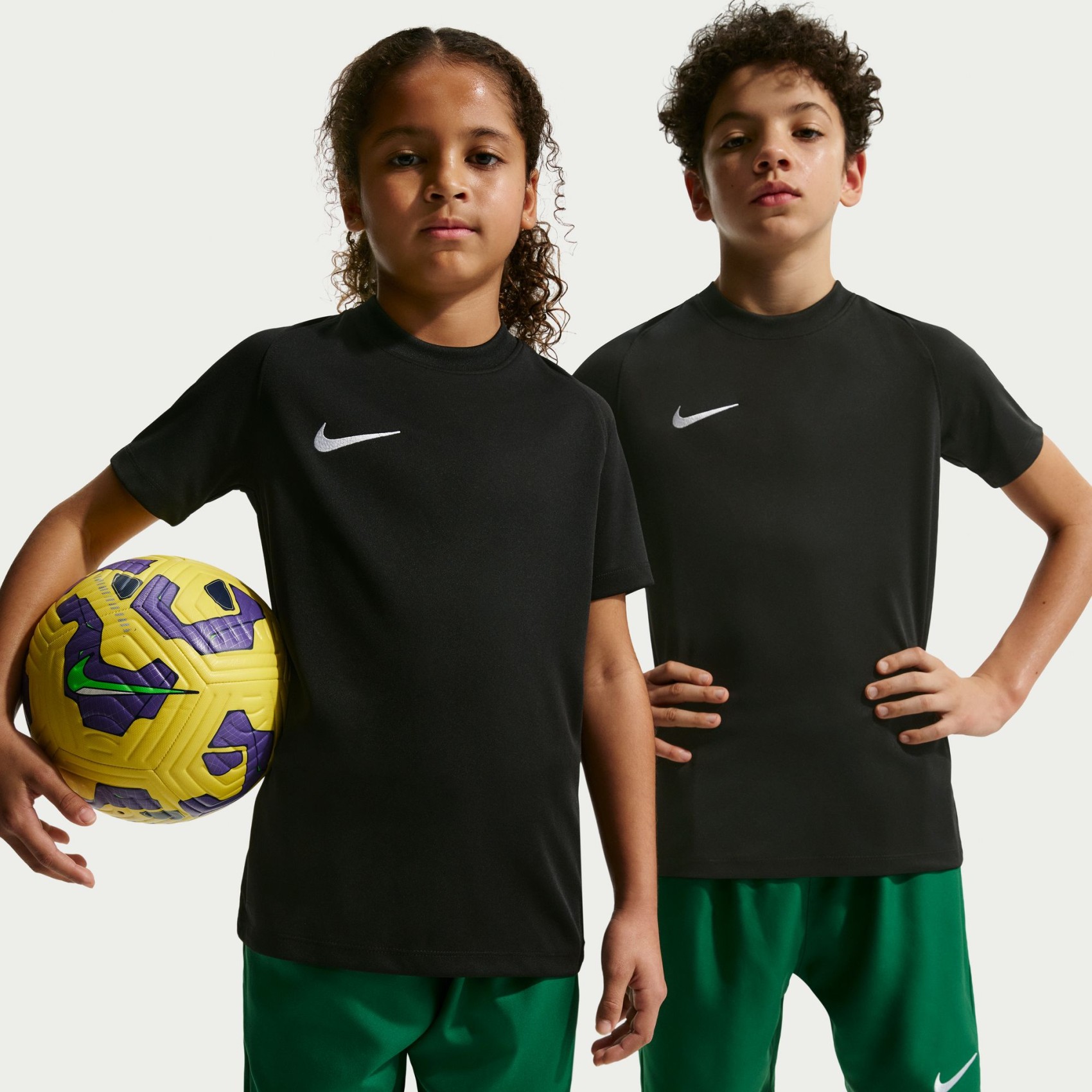 Dri-FIT Park VIII Jersey SS Çocuk Siyah Tişört