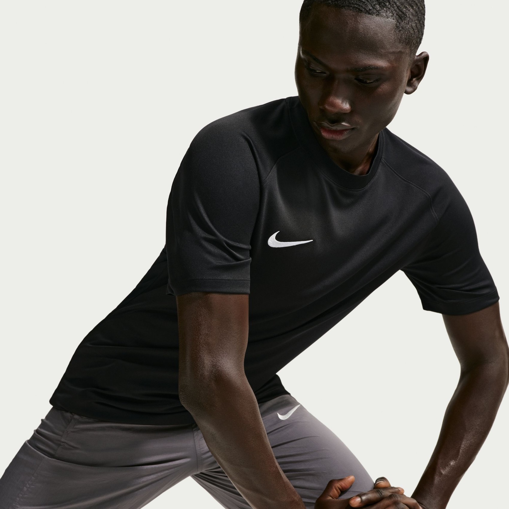 Dri-FIT Park VIII Jersey SS Erkek Siyah Tişört