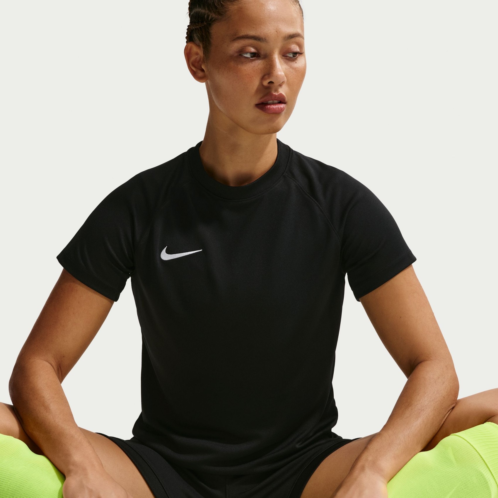 Dri-FIT Park VIII Jersey SS Kadın Siyah Tişört