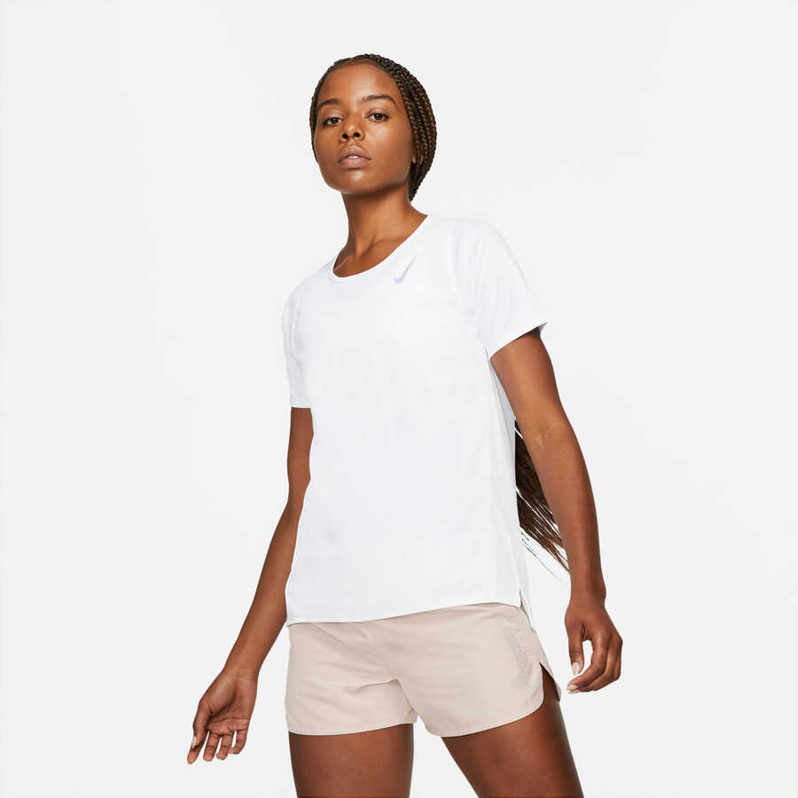 NIKE Dri-FIT Race Top Short-Sleeve Kadın Tişört