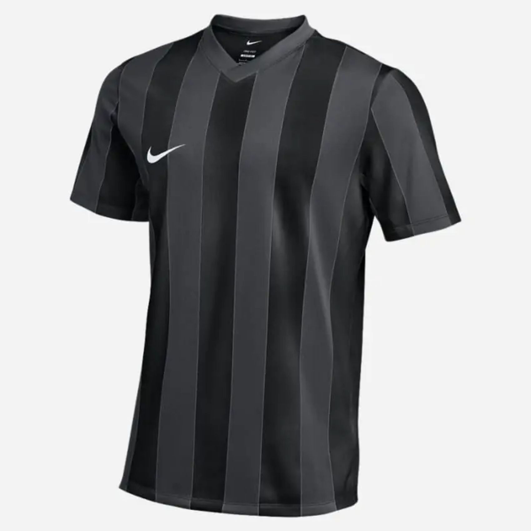 Dri-FIT Stripe Jersey SS Erkek Siyah Tişört