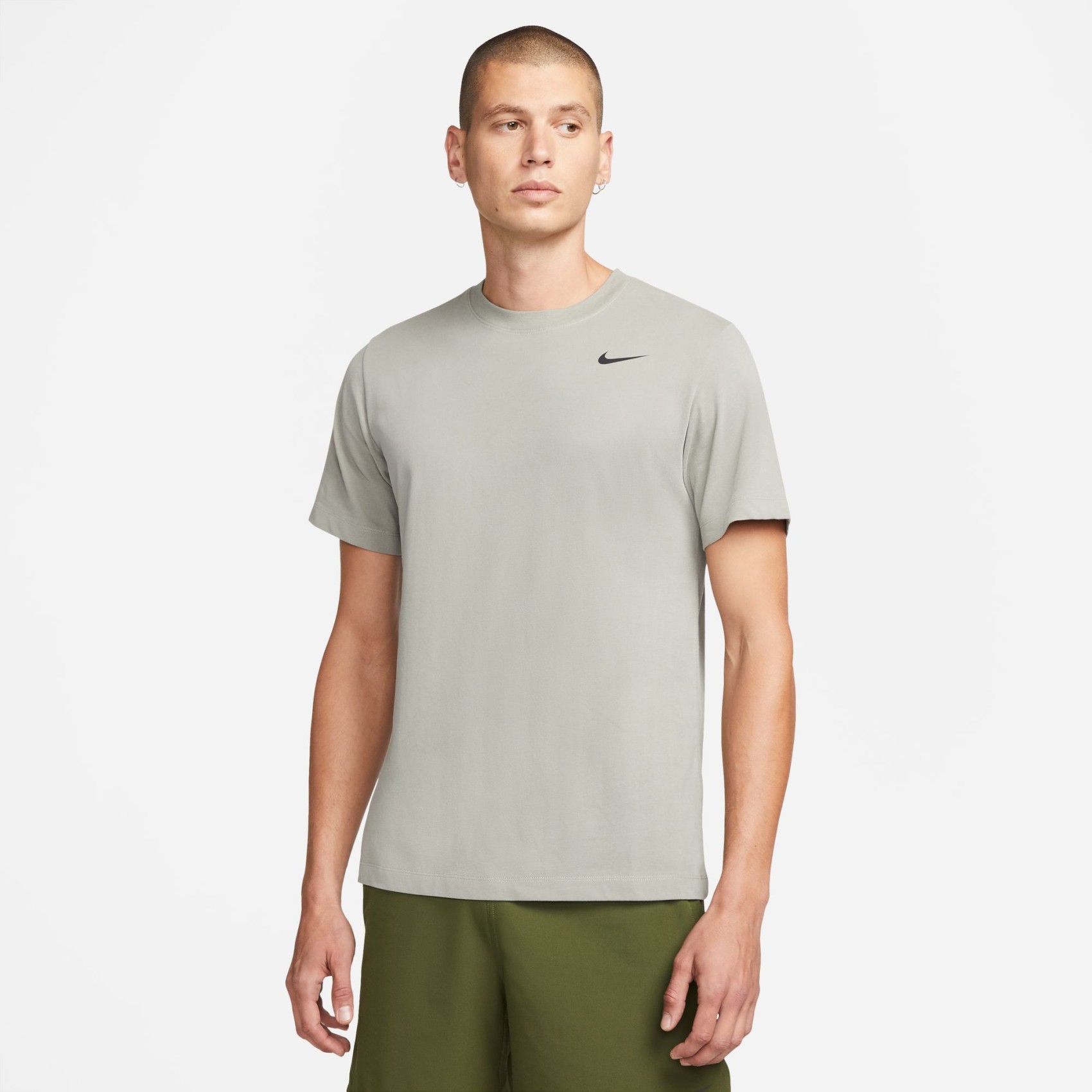Dri-FIT Tee Crew Solid Erkek Yeşil Tişört