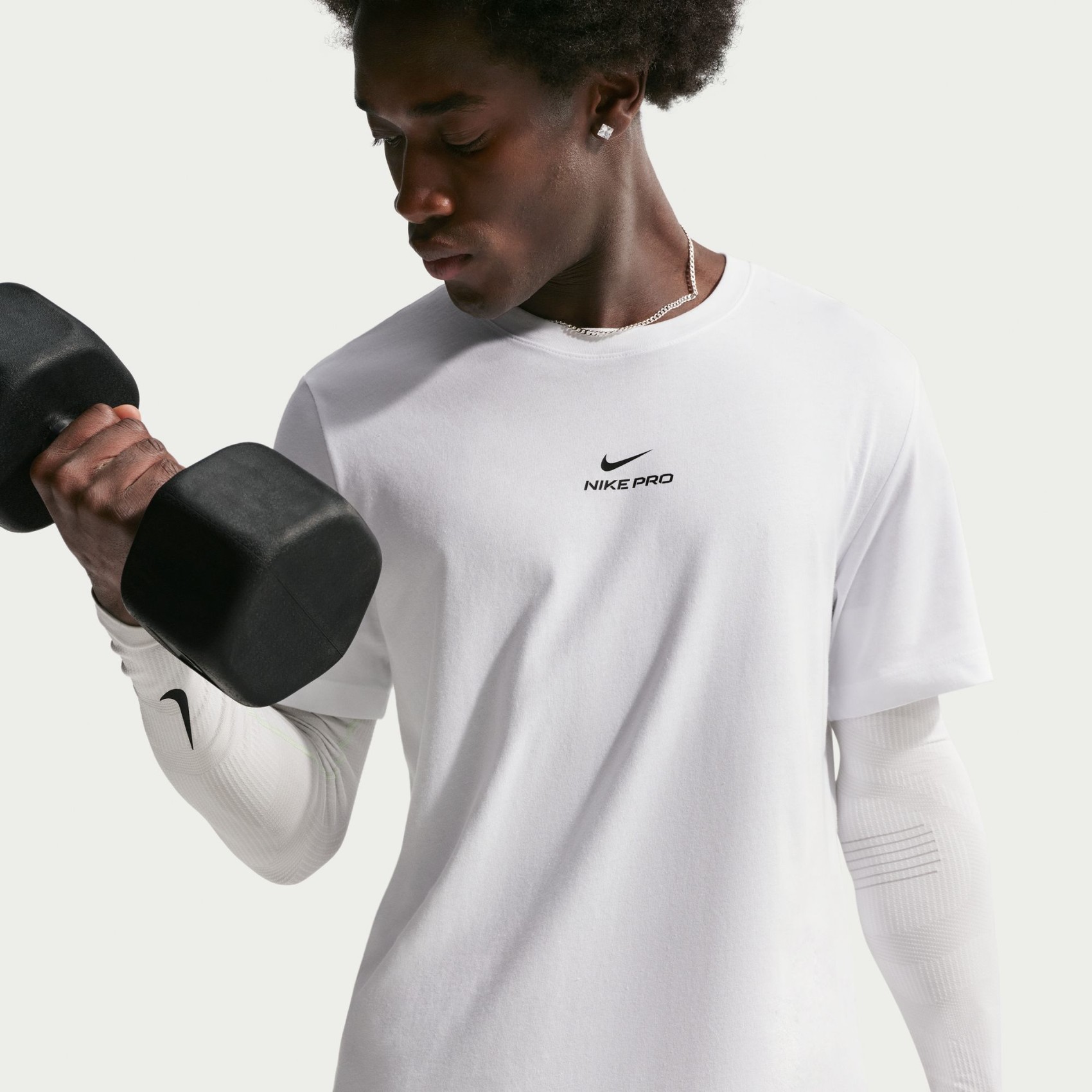 Dri-FIT Tee Std Pro Erkek Beyaz Tişört
