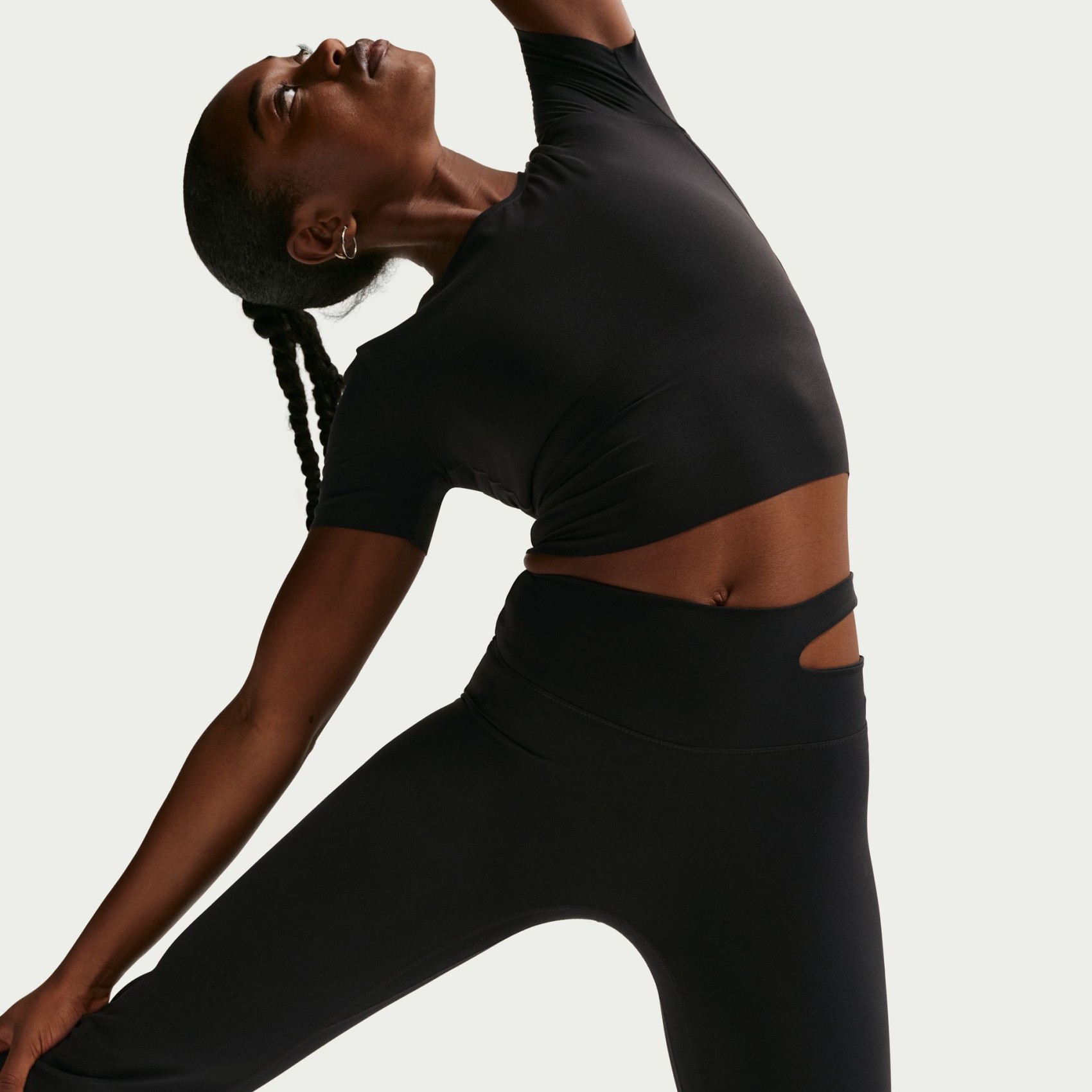 Dri-FIT Zenvy Hr Flare Cs Kadın Siyah Eşofman Altı