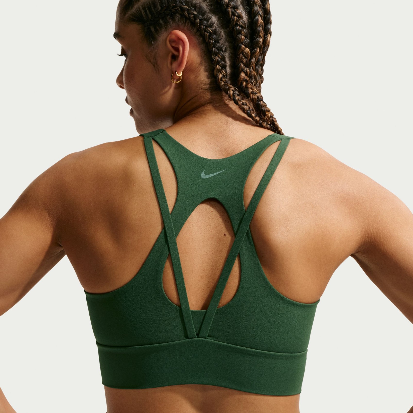 Dri-FIT Zenvy LL Bra Pedli Kadın Yeşil Sporcu Sütyeni