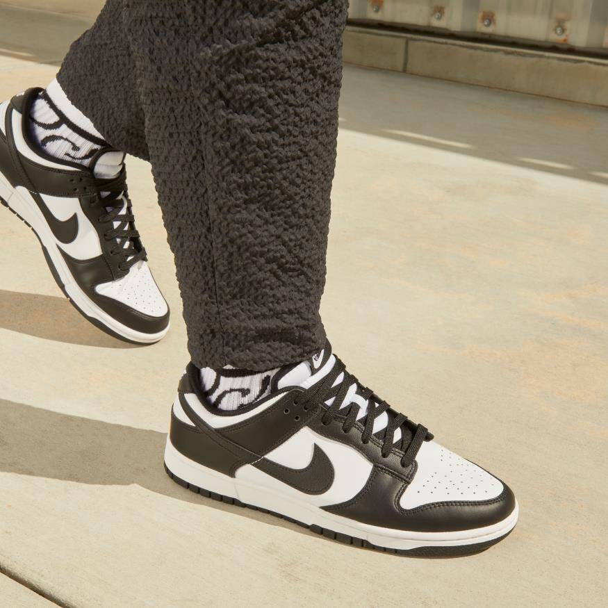 Dunk Low Retro Panda Erkek Sneaker Ayakkabı