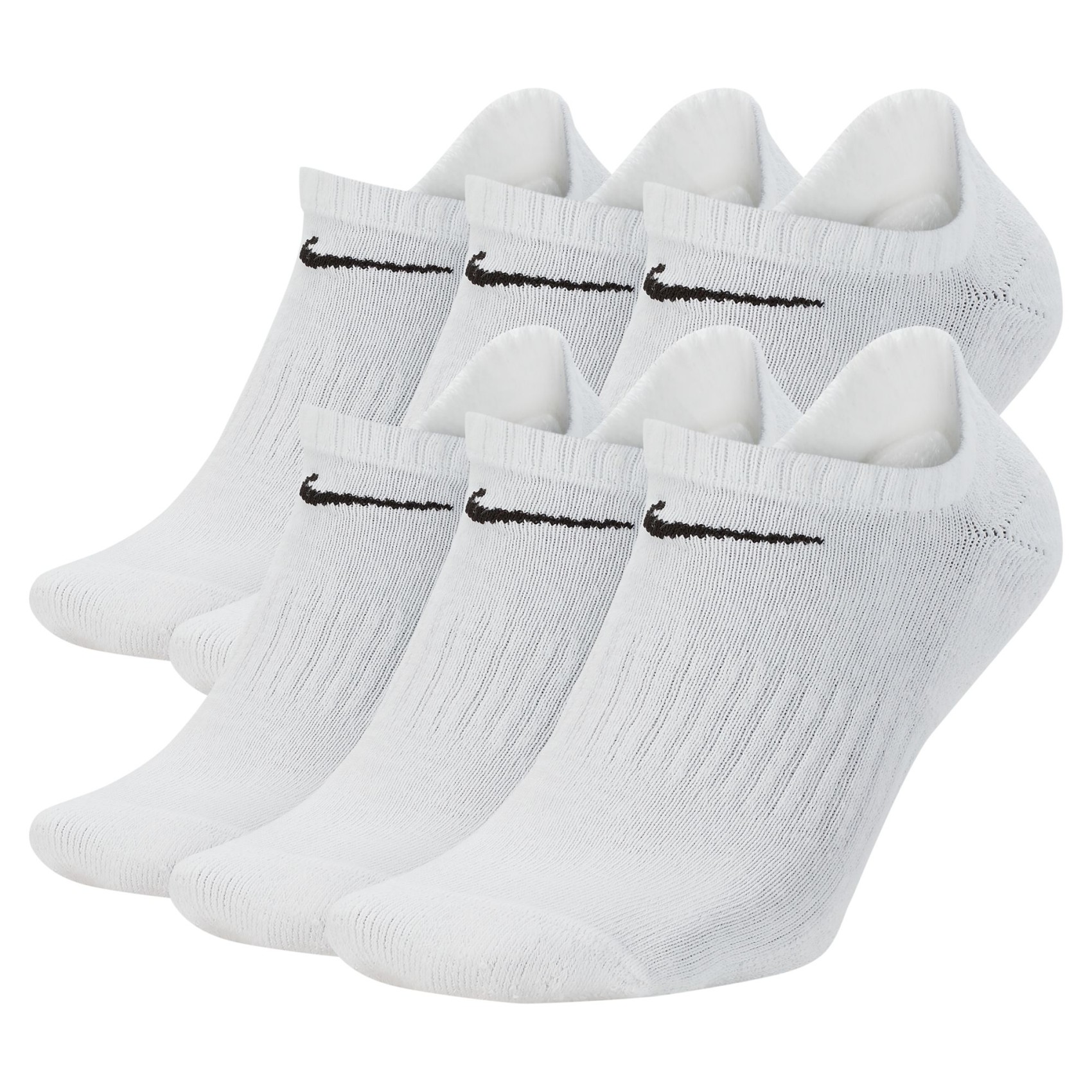 Everyday Cushioned NS (6 Çift) Beyaz Çorap