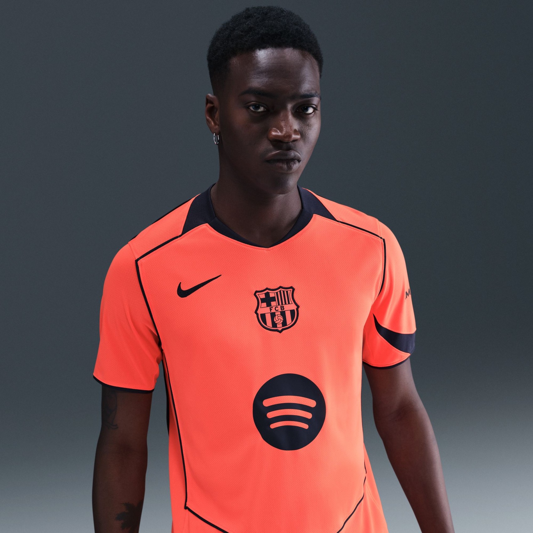 FC Barcelona 2025/26 Stadium Dri-FIT Jersey SS Erkek Forma