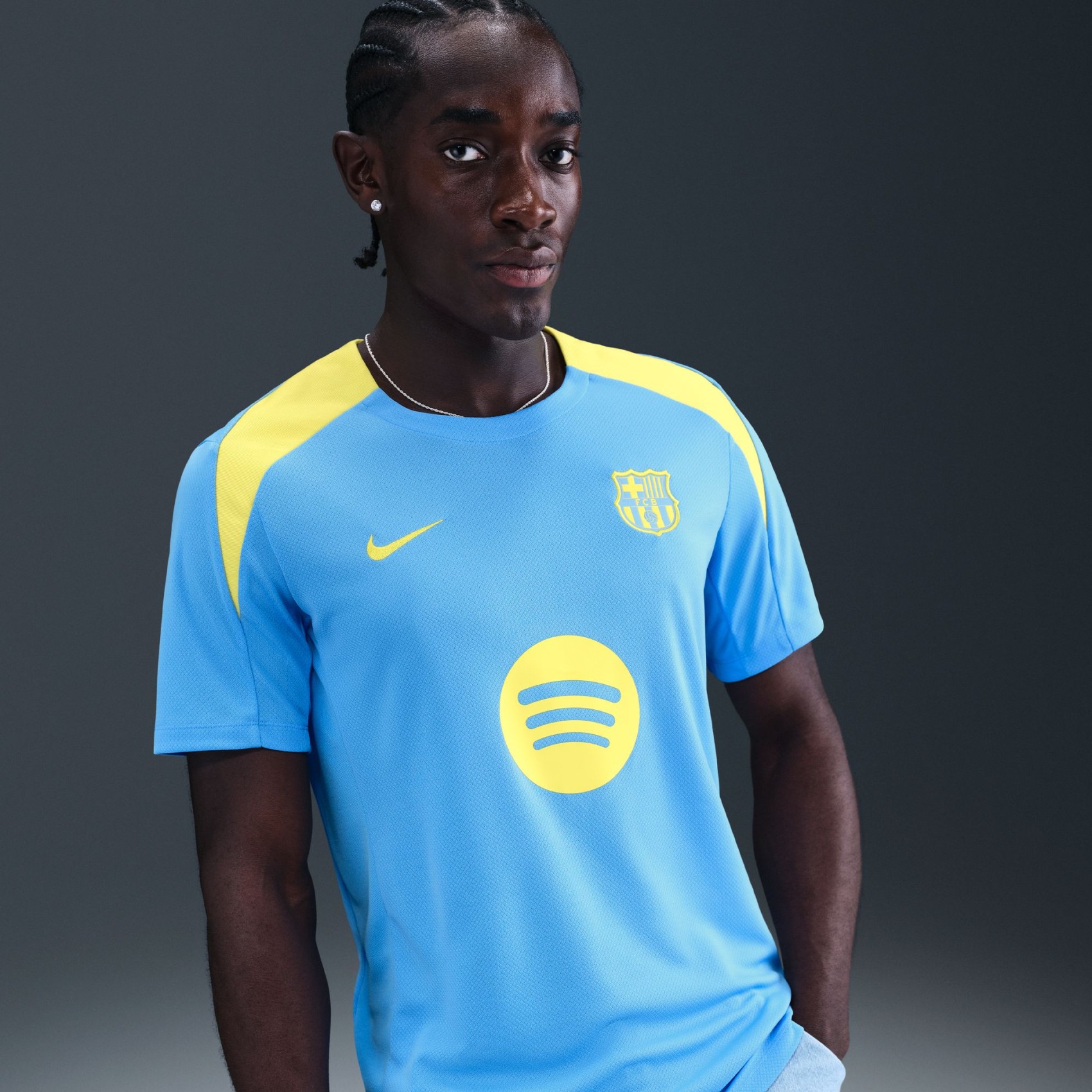 FC Barcelona Dri-FIT Strike SS Top Erkek Forma