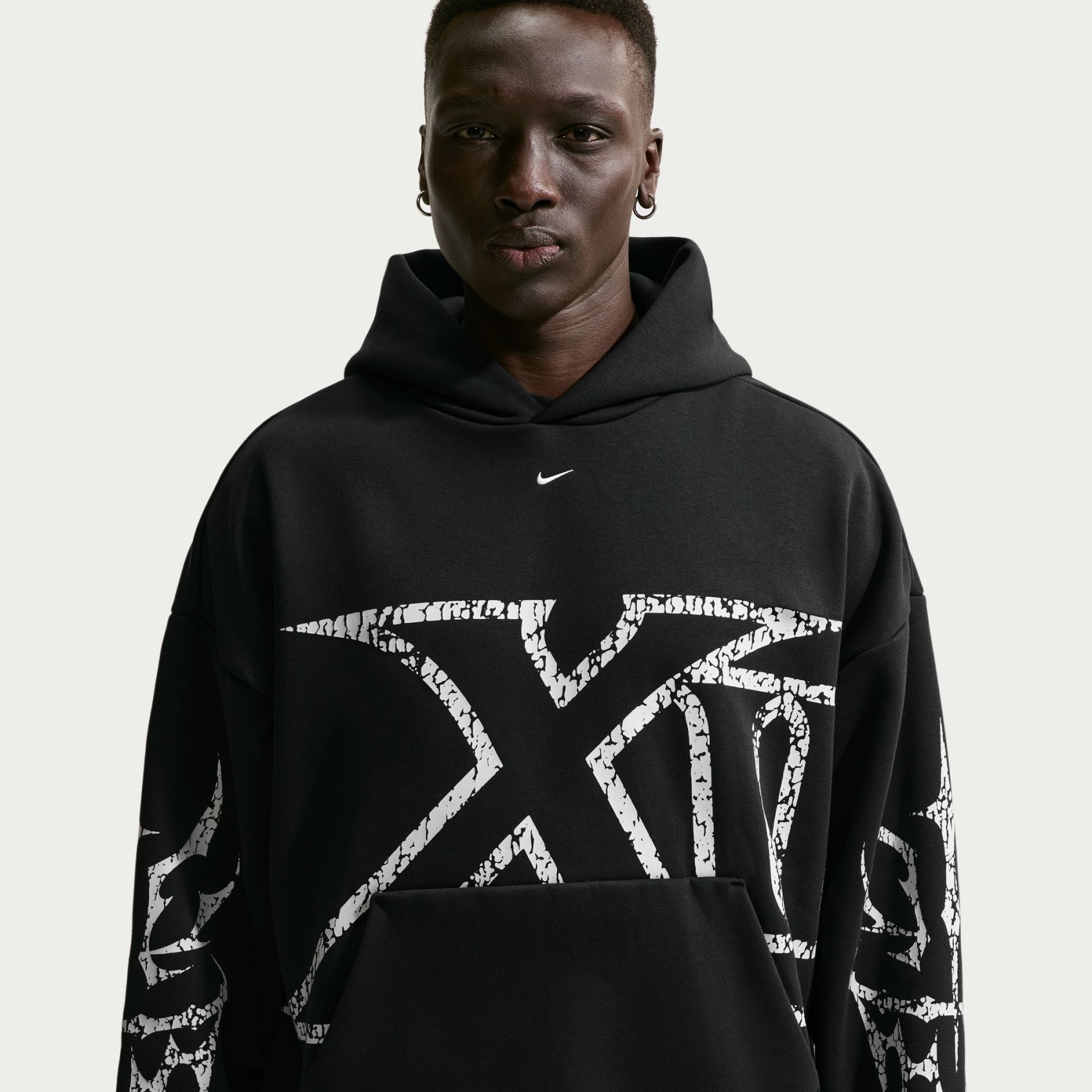 Ja Therma-FIT SI Po Hoodie Erkek Siyah Sweatshirt