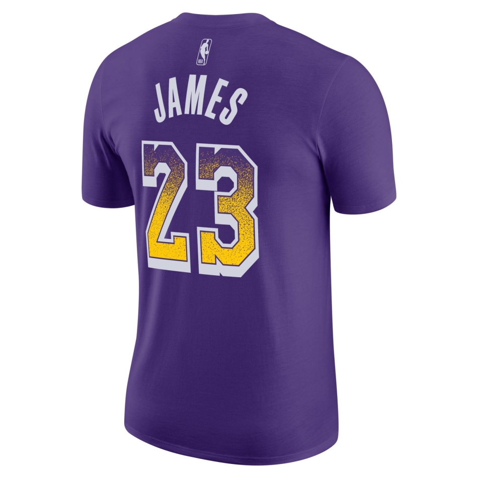 Nike LeBron James Lakers Select Series Erkek Siyah Tişört HQ1318-504