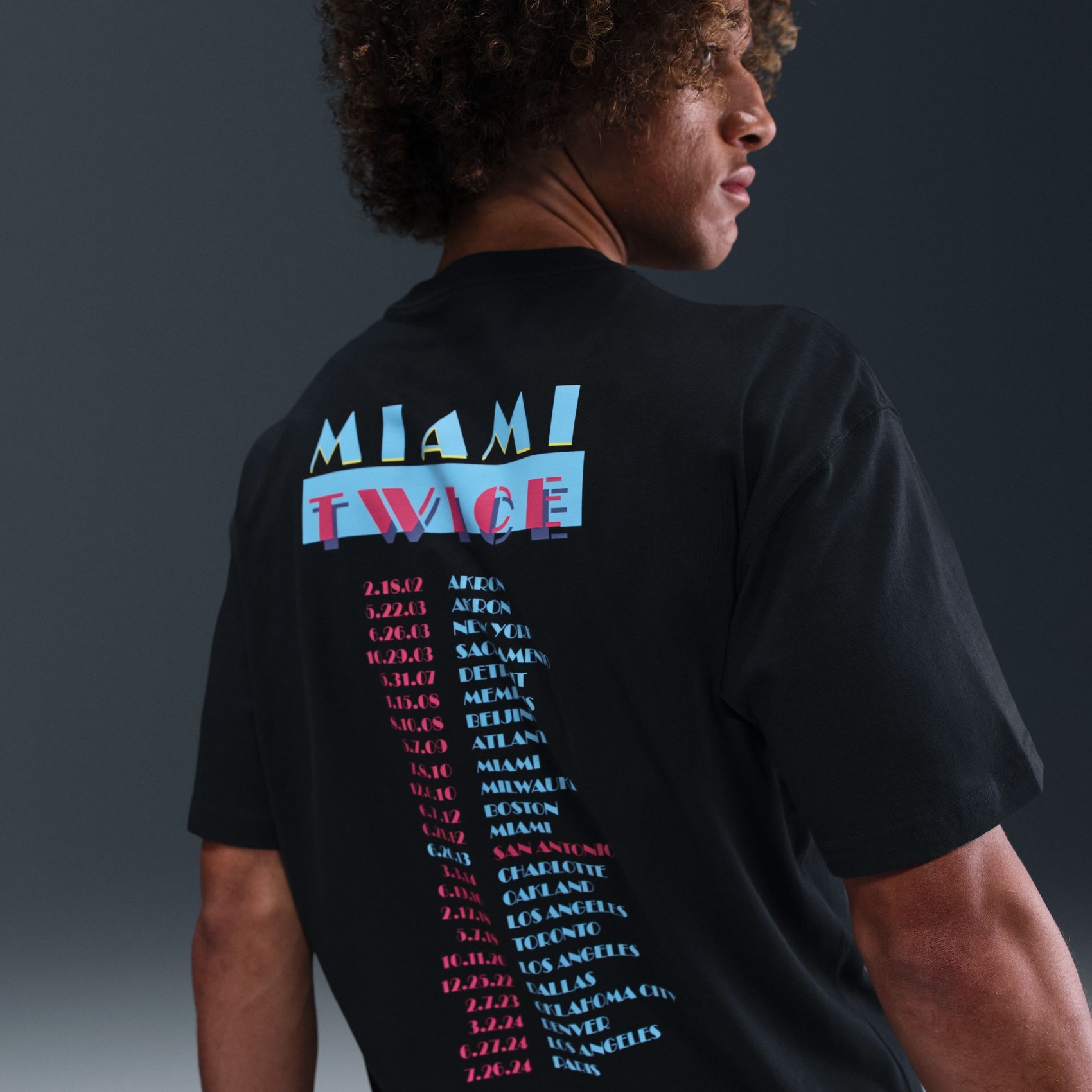 LeBron 'Miami Twice' Tee Max90 Erkek Tişört