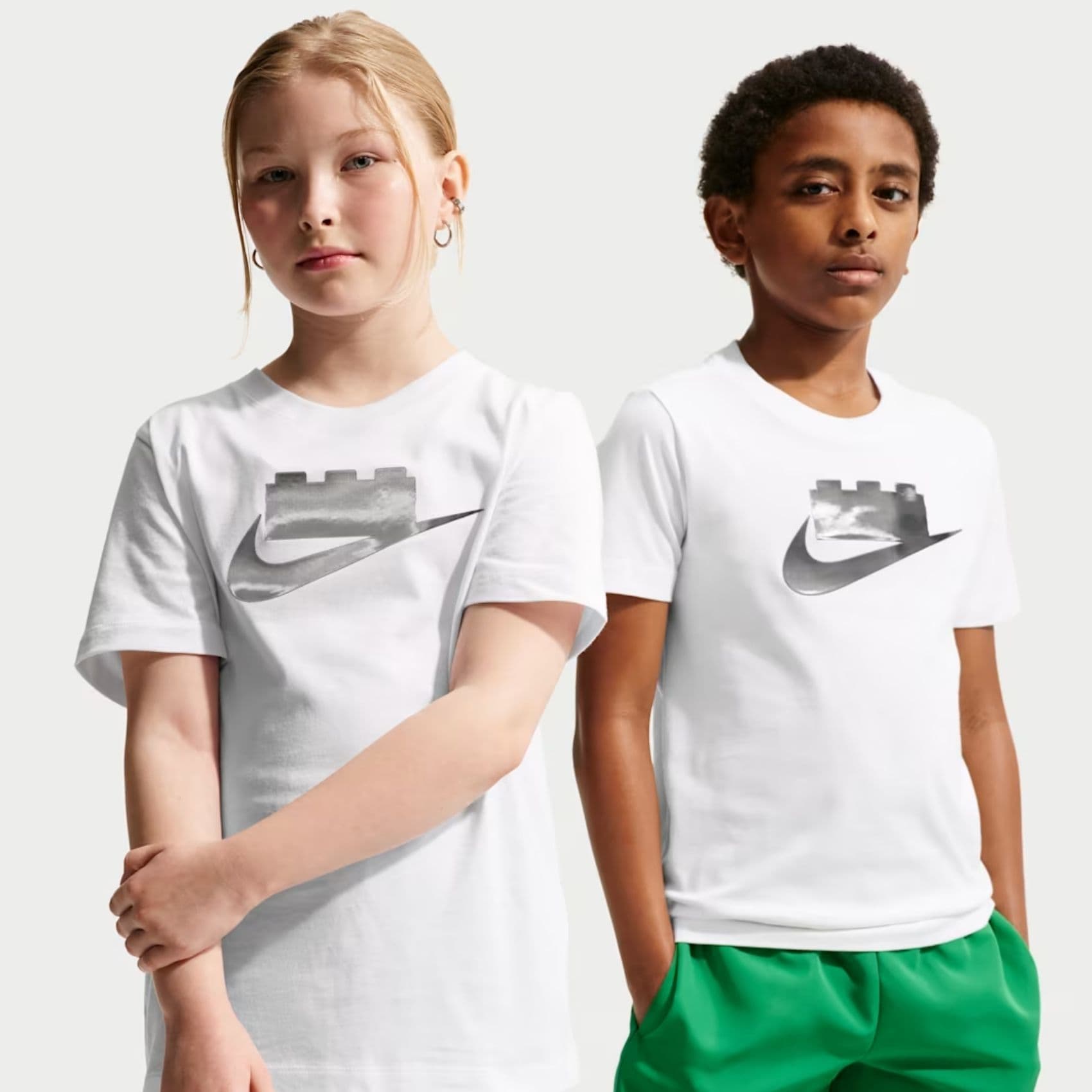 Nike x LEGO® Tee Çocuk Beyaz Tişört
