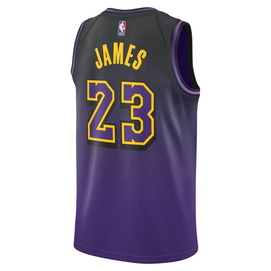 手工芸品—LeBron James Nike LeBron James Los Angeles Lakers 2024/25 City Edition Erkek