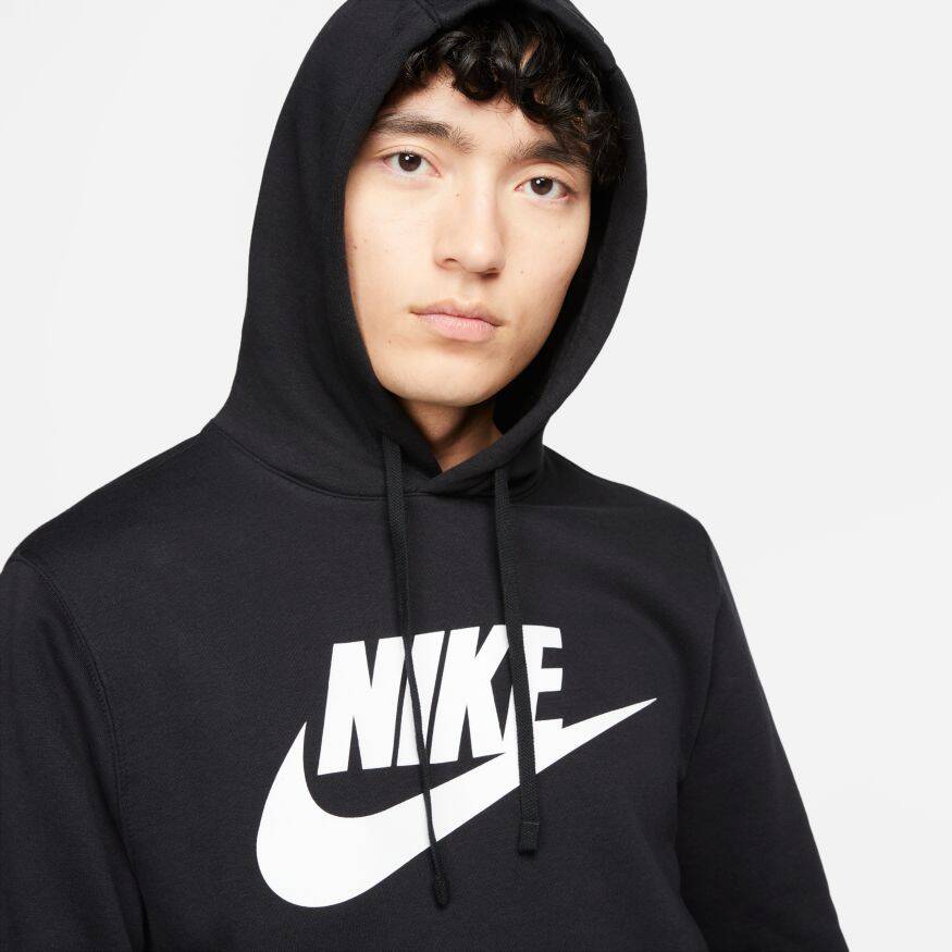 Nike Sportswear Club Fleece Graphic Pullover Hoodie Erkek Sweatshirt